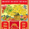 Bìa Lịch Đại 40x60 Cây Mai