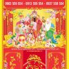 Bìa Lịch Đại 40x60 Phúc Lộc Thọ