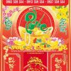 Bìa Lịch Tết Chữ Phúc