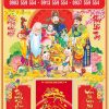 Bìa Lịch Tết Phước Lộc Thọ Toàn