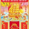 Bìa Lịch Tết Thuận Buồm Như Ý