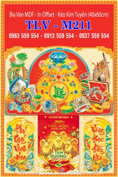 Bìa lịch treo tường Lộc Phát