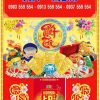 Bìa Lịch Trung 35x50 Phát Tài
