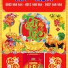Bìa Lịch Trung 35x50 Tài Lộc